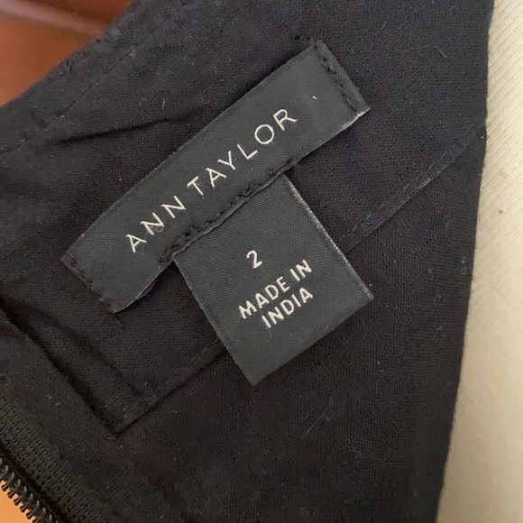 Ann Taylor black shift dress - Picture 3 of 3